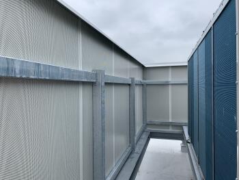 acoustic insulation (outside to outside)